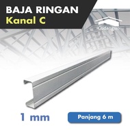 Baja Ringan 1 mm Full / Kanal C 75 / CNP Baja Ringan / C75 / Truss C75