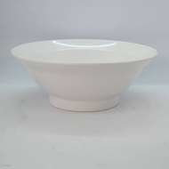 Melamine Bowl 8.25 Inches White (1 Piece) (M57) Flowerware Brand