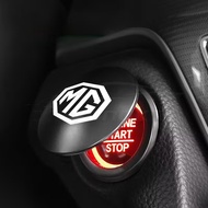 [Ready Stock] MG Logo Solid Metal Universal Zinc Alloy Car Engine Ignition Push Start Button Cover P