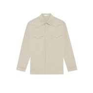 [MOO 11/24] Paisley Western Shirt เสื้อเชิ้ต แขนยาว ผ้าคอตตอน ปัก Yoke เส้นปะลายเพสลีย์ที่หลังและแขน