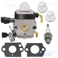 CRAFTMX 9 Pcs/Set Carburetor Kit, with Gasket with Primer Bulb Carburetor Replacement, for STIHL FS5
