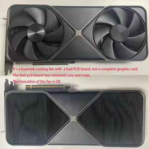 Original Used For Nvidia RTX5090 FE Graphics Card HeatSink Cooling or Bad PCB board