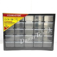 Kenmaster 25 Drawers Part Organizer Shelf Drawer Part Organizer 25 Drawers Storage Box Compartment S