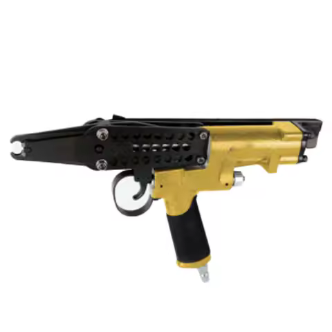 SC77XE Extended Hog Ring Gun 15 Gauge 3/4-Inch Hog Ring Stapler Pneumatic Long Nose Hog Ring Plier W