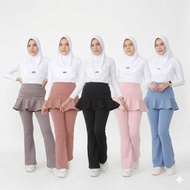 Cutbray Skirt Pants Muslim Women's Sports OUTFIT Sporty Gymnastics Running Zumba Yoga Padel