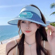 Sun Hat with Fan Sun Hat Cycling Fan Cool Hat Adult Fashion Big Brim Fan Hat