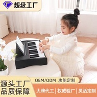 25鍵37鍵小木琴兒童鋼琴玩具寶寶早教電子琴木質電鋼琴兒童電子琴