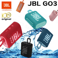JBL Go3 Bluetooth Speaker Stereo Sound Outdoor Portable Speaker IP67 Waterproof Powerful Bass Wirele