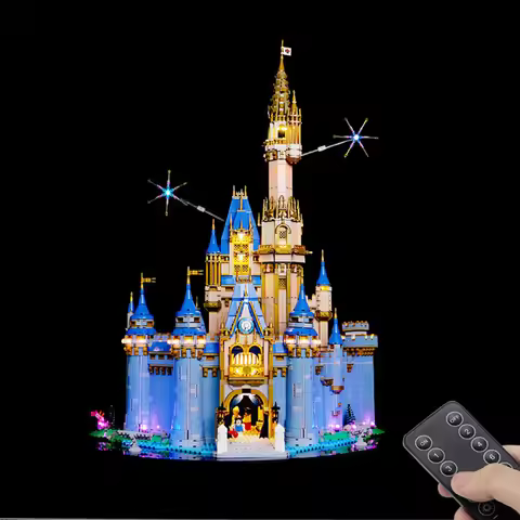 LED Light For LEGO 43222 Castle Lamp Building Blocks Bricks (Not Include Block Model)