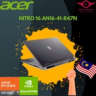 Acer Nitro 16 AN16-41-R47N 16" WQXGA 165Hz Gaming Laptop ( Ryzen 7 7840HS, 16GB, 512GB SSD, RTX4050 