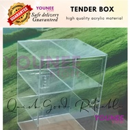 Display box with door, kotak hiasan berpintu, acrylic box , transparent box