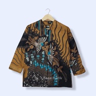 Baju Batik Wanita Lengan Panjang | Blouse Batik Wanita Modern | Batik