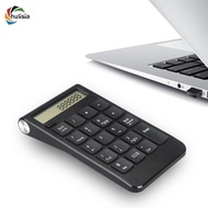 [chulisia] Number Pad 2.4G Rechargeable Smart Mini Wear Resistant Numeric Keypad for Finance Desktop