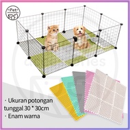 Rabbit Cat Dog Cage Mat Polka Dot Mat Rabbit Cage Mat Rabbit Footrest Cat Cage Carpet