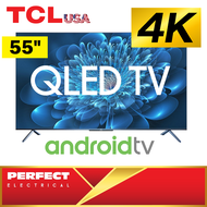 TCL 55" QLED Android TV 55C716 4K UHD HDR 10+ Smart Share with Dolby Vision Built in DVB T2 Digital MYTV Myfreeview OLED