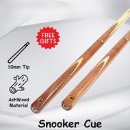 [3/4 Snooker Cue]10mm Double Section Professional Maple Wood Pool Cue Set Universal for SnookerChine