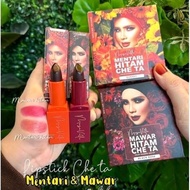 LIPSTICK MENTARI HITAM CHE TA/MAWAR HITAM/ MUAH BY BELLAZ 5.0 100% Original