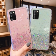 CASE OPPO A76 / A96 OFT TPU MOTIF GLITTER BLING CASING COVER HP