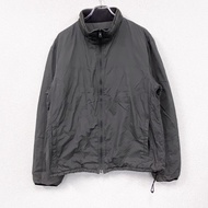 古著優衣庫 (UNIQLO) 2000 年代復古款羽絨尼龍外套，深灰色，L 碼