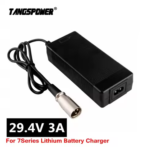 29.4v3a Lithium Battery Charger 7Series 29.4V 3A Charger For 24V Battery Pack Lithium Battery Charge