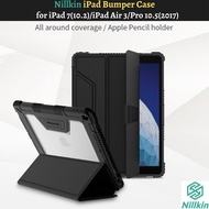 NILLKIN iPad Air 3/Pro 10.5(2017)/iPad 7 PU Leather Flip Stand Bumper ShockProof Case Cover