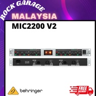 BEHRINGER MIC2200 V2 Audiophile Vacuum Tube Mic/Line Preamplifier ( MIC-2200 / MIC 2200 )