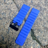 Nixon Blue Watch strap 24mm rubber Watch strap/Silicone ori