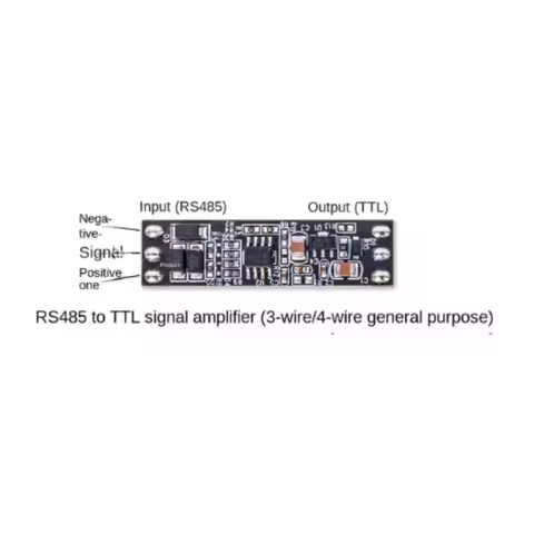 DC5V-24V LED mini Signal Amplifier 485 to SPI controller 1CH group for h807sa controller ws2812 ws28