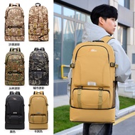 Outdoor 80L Waterproof Mountaineering Bag Men's Super Large Capacity Long-distance Travel Backpack S