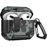 เคสล็อครักษาความปลอดภัยสำหรับ Airpods 3 Generation เคสลายพรางสำหรับ AirPod Pro 2 3 Coque