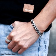 Men's TITANIUM STAINLESS BRACELETS GUARANTEED DOESN'T RUST DURING DURING PEACE