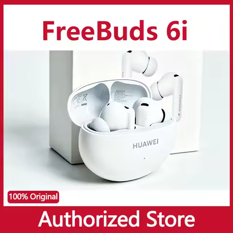 HUAWEI Freebuds 6i Bluetooth Wireless Headphones, 8 hours Battery life, Dynamic EQ Active Noise Canc