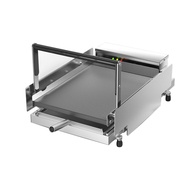 Lecon Hamburg machin eฮัมบูร์กเครื่องเชิงพาณิชย์อัตโนมัติสองชั้นกฎบัตรเบเกอรี่ไฟฟ้าขนาดเล็กแฮมเบอร์เ