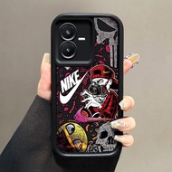 Case For VIVO Y22 Y22s Soft Anti-Vibration Protective Silicone Phone Fun