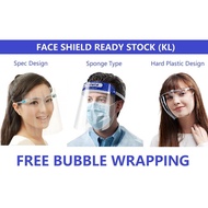 [Ready Stock] Medical Face Shield | Professional Clear Full Face Cover Mask Shield Anti-Fog Protective Face Shield