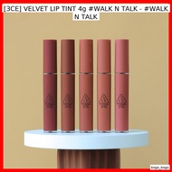 [3CE] VELVET LIP TINT 4g #WALK N TALK - #WALK N TALK / Lightweight, Long-la by bogo_bogo