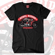 Retro Vintage V9 Rebel Rider Motorcycle Super Premium T-shirt Available big size 4XL 5XL Hypebeast S
