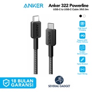 Anker 322 USB-C to USB-C – 60W Fast Charging Charger Cable