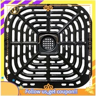 【W】Air Fryer Grill Plate for Instants Vortex Plus 6QT Air Fryers, Upgraded Square Grill Pan Tray Spare Parts