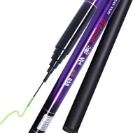 Glass Steel Short Hand Rod Stream Rod Flat Fishing Rod Short Fishing Rod Hand Rod Stream Rod