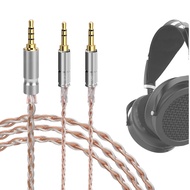 สายเคเบิลสมดุล GEEKRIA Apollo 3.5มม. TRRS ใช้ได้กับรุ่น HIFIMAN XS Denon AH-D5200 FiiO FT1 6N OCC สา
