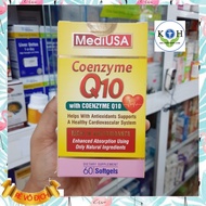 [Genuine Commitment] MediUSA CoEnzyme Q10 Heart tonic tablets MediUSA CoQ- 10