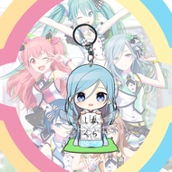 GANTUNGAN Sekai Project Keychain Colorful Stage Shizuku Hinomori - Key Chain - Souvenir - Anime - Ga