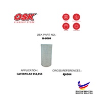 OSK HYDRAULIC OIL FILTER FOR CATERPILAR 950,955 4J6064