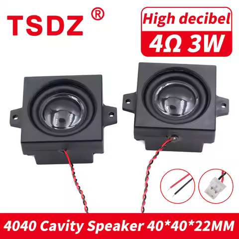 1PCS 4040 4Ohm 3W 5W Loudspeaker 40*40MM 4 Ohm 3 5 Watt 4R BOX Bluetooth-compatible Audio Cavity Spe