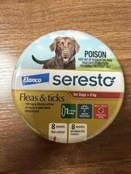 Seresto Flea & Tick Collar for Dogs over 8kg