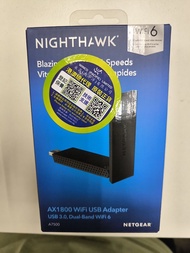 NETGEAR Nighthawk AX1800 WiFi USB 3.0 雙頻 WiFi 6
