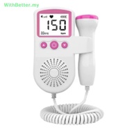 WithBetter   Surplu Doppler Baby Heart Monitor Home Pregnancy Baby Heartbeat Detector Fetal Doppler 