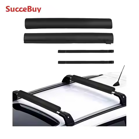 SucceBuy Soft Roof Rack Pads, 28" Universal Car Roof Rack Pads for Various Crossbars Luggage Kayak C
