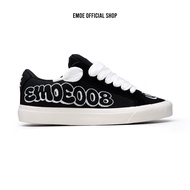 EMOE - GRAFFITI- SARAS008, Men's and Women's Sneakers, Casual Shoes, Black and White Graffiti, Elega